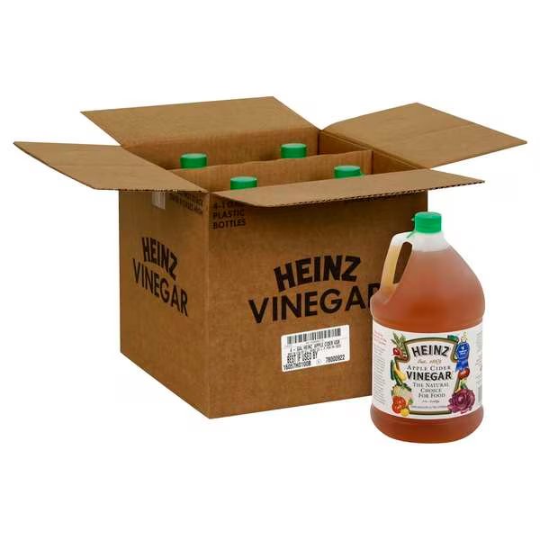 Heinz Apple Cider Vinegar 1 gal. Jug, PK4, Heinz, Mfr#: 10013000008270