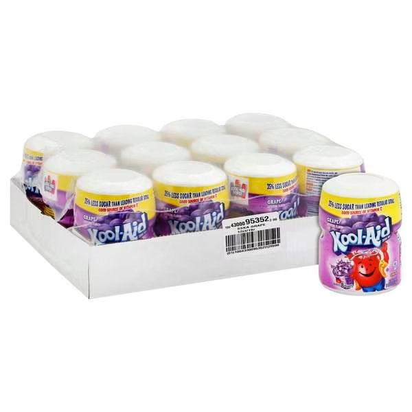 Beverage Kool-Aid Grape 19 oz., PK12, Kool-Aid, Mfr#: 10043000953522