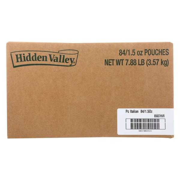 Hidden Valley Golden Italian Dressing 1.5 oz. Packet, PK84, Hidden Valley, Mfr#: 85637HVR