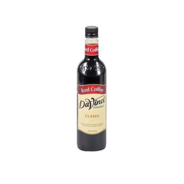 Davinci Gourmet Iced Coffee Concentrate Syrup 750mL, PK4, Davinci Gourmet, Mfr#: 4073738470118