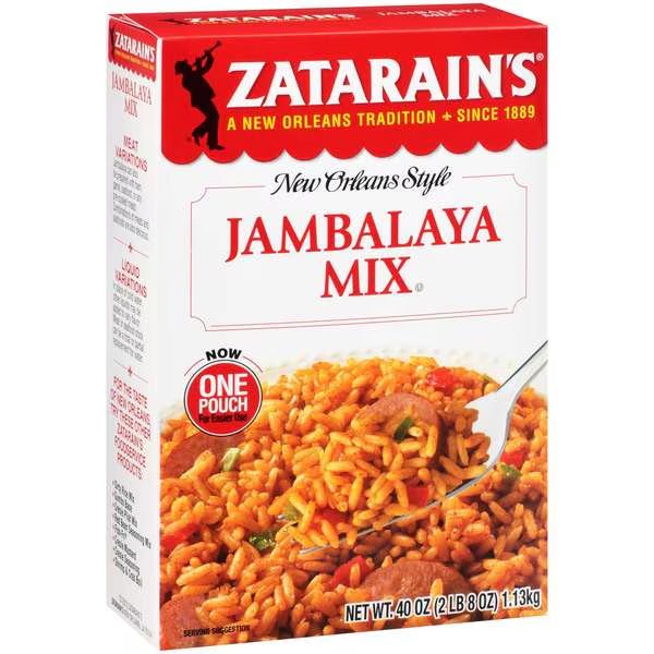 Zatarain's Jambalaya Mix 40 oz., PK8, Zatarains, Mfr#: Z09544