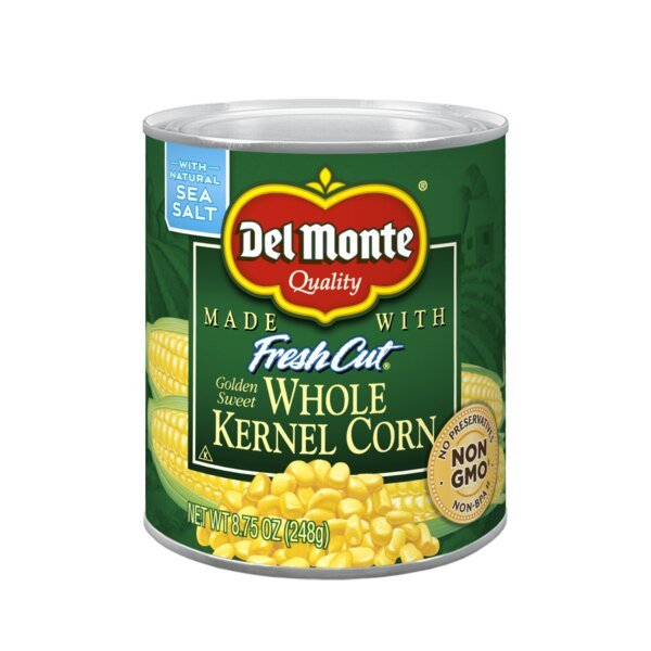 Del Monte Golden Super Sweet Whole Kernel Corn 8.75 oz. Can, PK12, Del Monte, Mfr#: 2000271