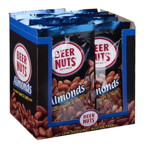 Beer Nuts Value Pack Sweet And Salty Almond 4 oz., PK48, Beer Nuts, Mfr#: 30348