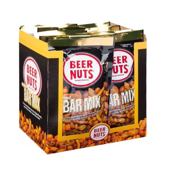 Beer Nuts Value Pack Original Bar Mix 3.25 oz., PK48, Beer Nuts, Mfr#: 30648