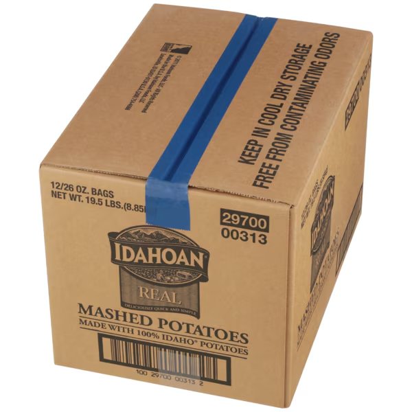 Idahoan Foods Real Mashed Potatoes 26 oz., PK12, Idahoan Foods, Mfr#: 2970000313