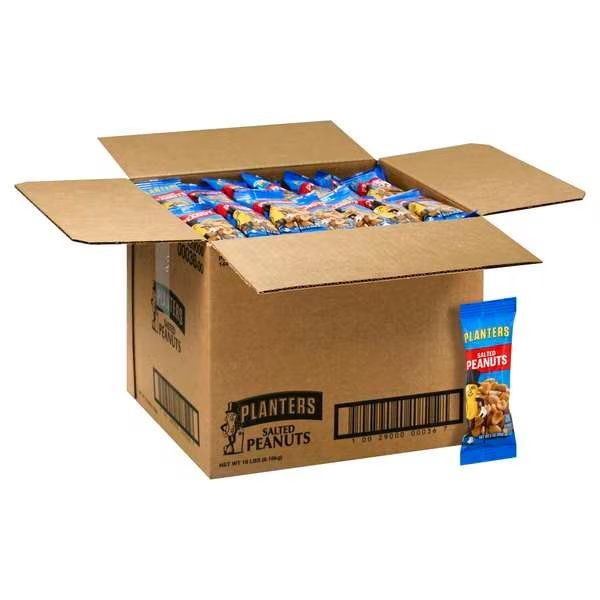 Planters Salted Peanut 1 oz. Bag, PK144, Planters, Mfr#: 10029000000367