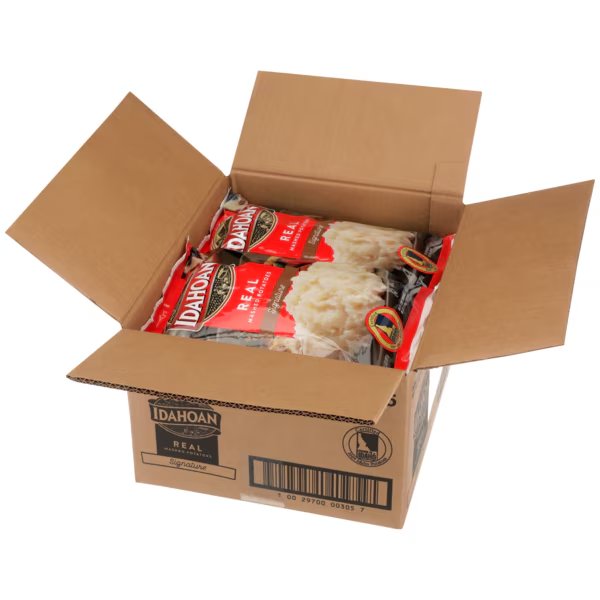 Idahoan Signature Mashed Potatoes 31.5 oz. Pouches, PK8, Idahoan Foods, Mfr#: 2970000305