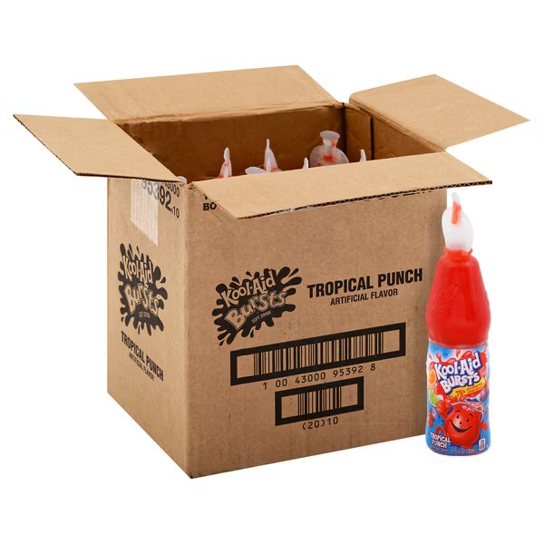 Beverage Kool-Aid Burst Tropical Punch 6.75 fl. oz., PK12, Kool-Aid, Mfr#: 10043000953928