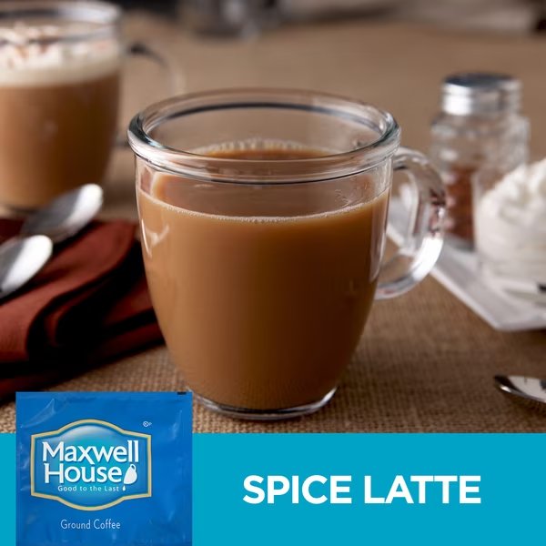 Maxwell House Filter Pack Ground Coffee .7 oz., PK100, Maxwell House, Mfr#: 00043000395646