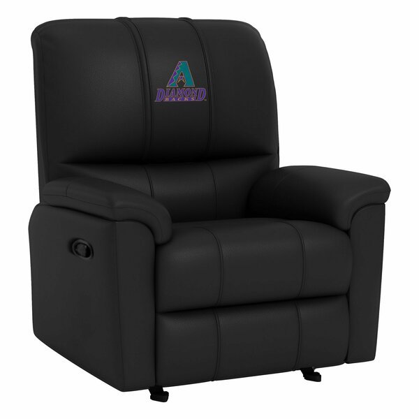 Rocker Recliner with Arizona Diamondbacks Cooperstown Primary, Dreamseat, Mfr#: XZ52031CDRRBLK-PSCOOP0001