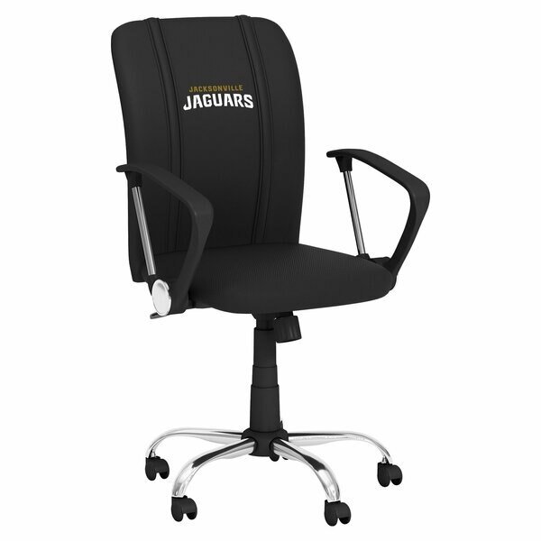 Curve Task Chair with Jacksonville Jaguars Secondary Logo, Dreamseat, Mfr#: XZOCCURVE-PSNFL20086