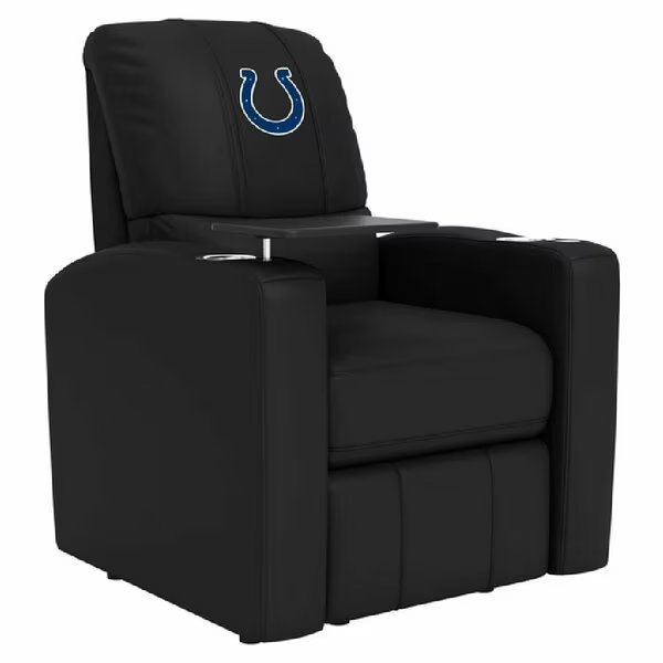 Stealth Power Plus Recliner with Indianapolis Colts Primary Logo, Dreamseat, Mfr#: XZ520823901CDSMHTUSBBLK-PSNFL20065