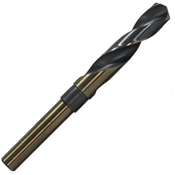 35/64" Reduced Shank HSS Contractor Drill Bit, 1/2" Shank, Drill America, Mfr#: KFD3F35/64