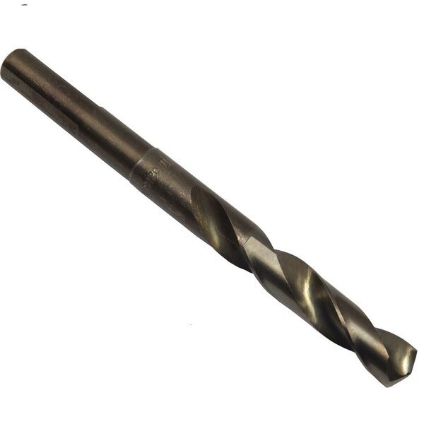 9/16" Reduced Shank Cobalt Drill Bit 1/2" Shank, Number of Flutes: 2, Drill America, Mfr#: D/ACO9/16