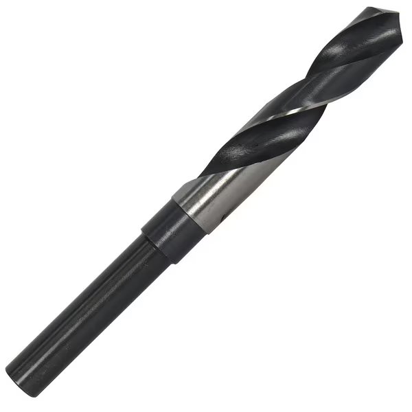 17/32" Reduced Shank HSS Drill Bit 1/2" Shank, Flute Length: 3", Drill America, Mfr#: D/ARSD17/32
