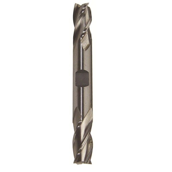 19/64"x3/8" HSS 4 Flute Double End End Mill, Drill America, Mfr#: DWCF209A