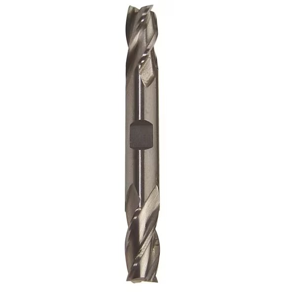 13/64"x3/8" HSS 4 Flute Double End End Mill, Drill America, Mfr#: DWCF206A
