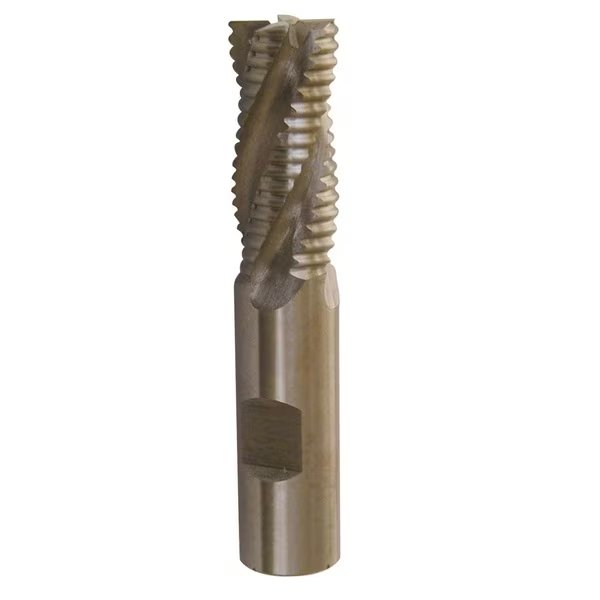 1/4" Cobalt Roughing End Mill, Flute Length: 5/8", Drill America, Mfr#: DWC1/4