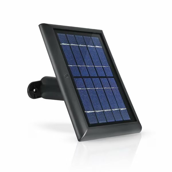 Solar Panel, 2 W, 5V, DC Cable Connector, Wasserstein, Mfr#: RingSpotSolarBlkUS