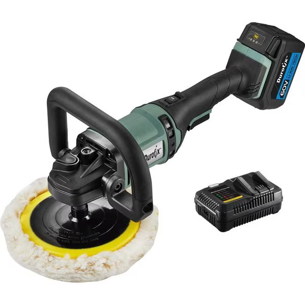 60V Cordless 7" Brushless 8 Speed Polisher Kit with 1 Battery, Durofix, Mfr#: RS6020-PM
