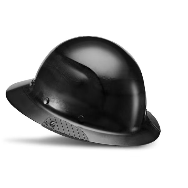 Hard Hat Fiber Resin Full Brim (Black)