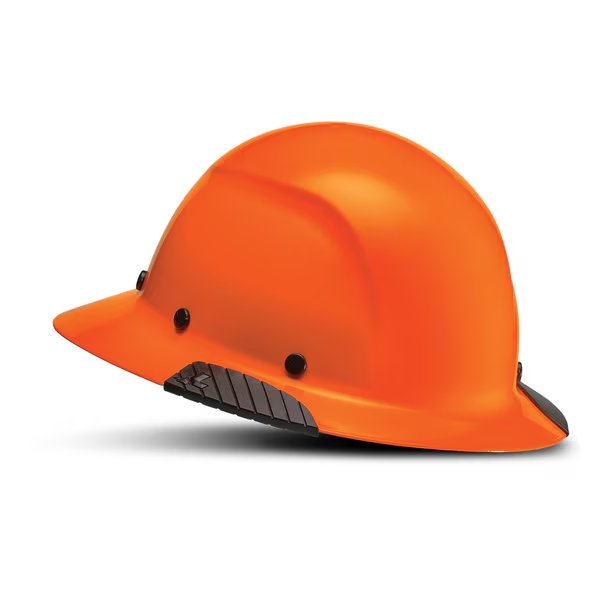 Hard Hat Fiber Resin Full Brim (Orange)