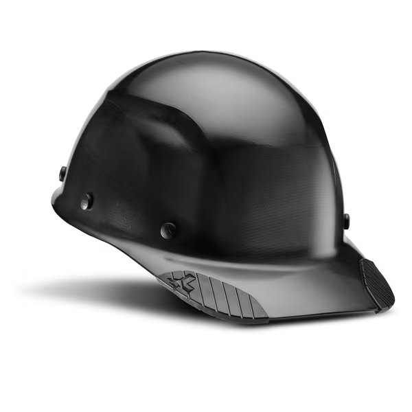 Hard Hat Fiber Resin Cap Brim (Matte Black)