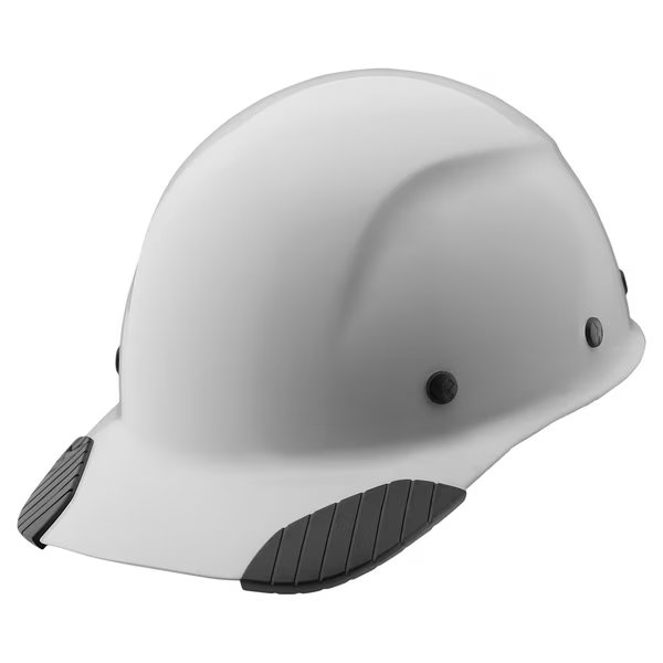 Hard Hat Fiber Resin Cap Brim (White)