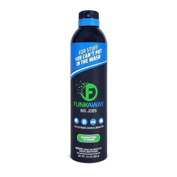 Funkaway Extreme Odor Eliminating Big Jobs Aerospray, Funk Away, Mfr#: FA13.5