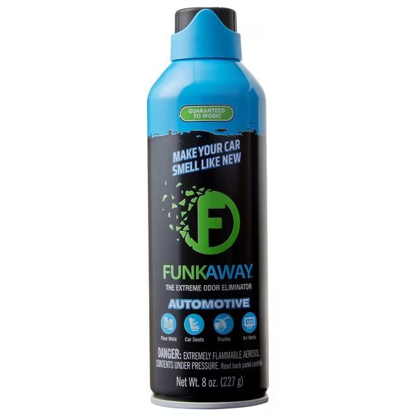 Extreme Odor Eliminating 8 Oz Auto Aerospray, Funk Away, Mfr#: FAA08