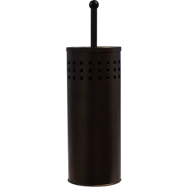 Toilet Plunger with Holder for Bathroom, Multi Drain, Quick Dry Bronze, Blue Donuts, Mfr#: BD3468664