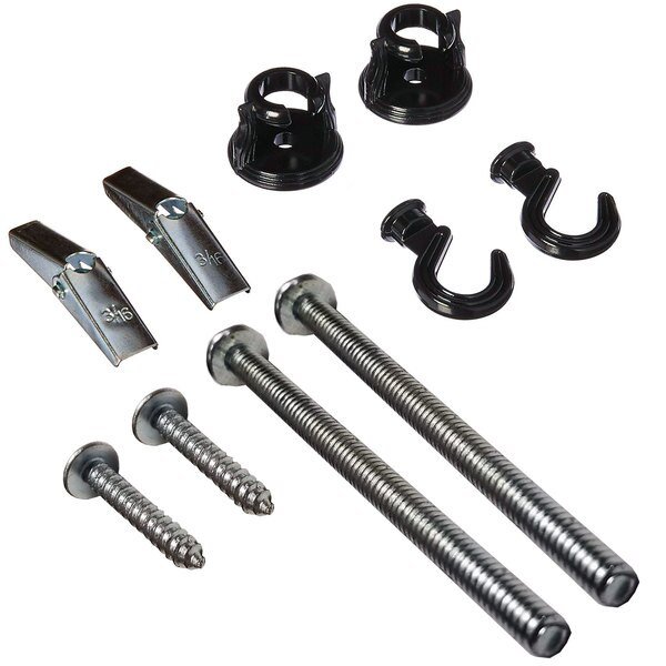 Swivel Hook Hangers for Hanging, Screws and Anchors Included, 2 Sets, Blue Donuts, Mfr#: BD3542787