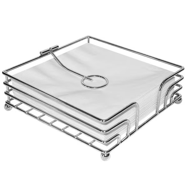 Blue Donuts Napkin Holder Flat Wire - Chrome, Blue Donuts, Mfr#: BD3931168
