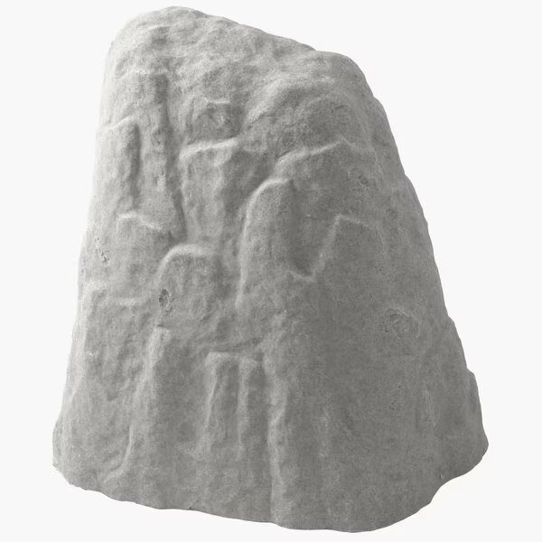 Landscape Rock, Natural Granite Appearance, Extra Large & Tall, Lightweight, Emsco Group, Mfr#: 2282-1