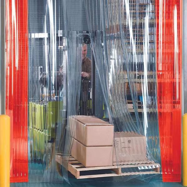 Clear-Flex II Aztec Orange Smooth Bulk Roll 12" x .120 x 150', Aleco, Mfr#: 170217