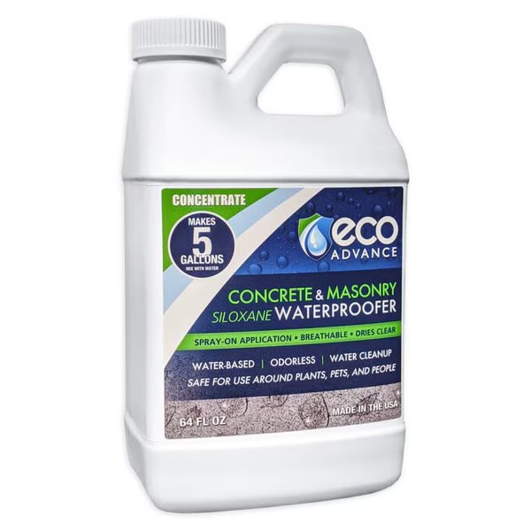 Concrete/Masonry Waterproofer Concentrate, Makes 5 Gallon, Eco Advance, Mfr#: EACON64CON