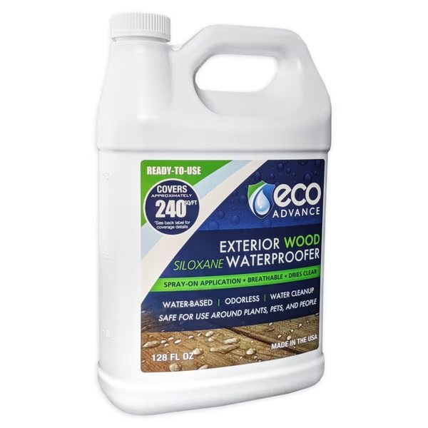 Exterior Wood Waterproofer, 1 Gallon, Eco Advance, Mfr#: EAWOD128PD