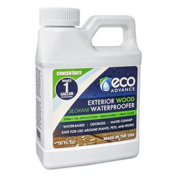 Exterior Wood Waterproofer Concentrate, Makes 1 Gallon, Eco Advance, Mfr#: EAWOD16CON