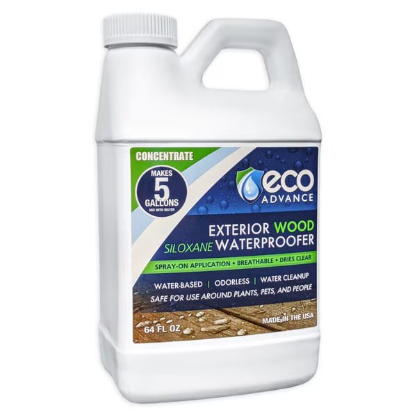 Exterior Wood Waterproofer Concentrate, Makes 5 Gallon, Eco Advance, Mfr#: EAWOD64CON