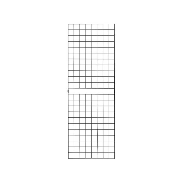 2'x6' Black Portable Grid Panel, Pack Of 3, Econoco, Mfr#: B2X6