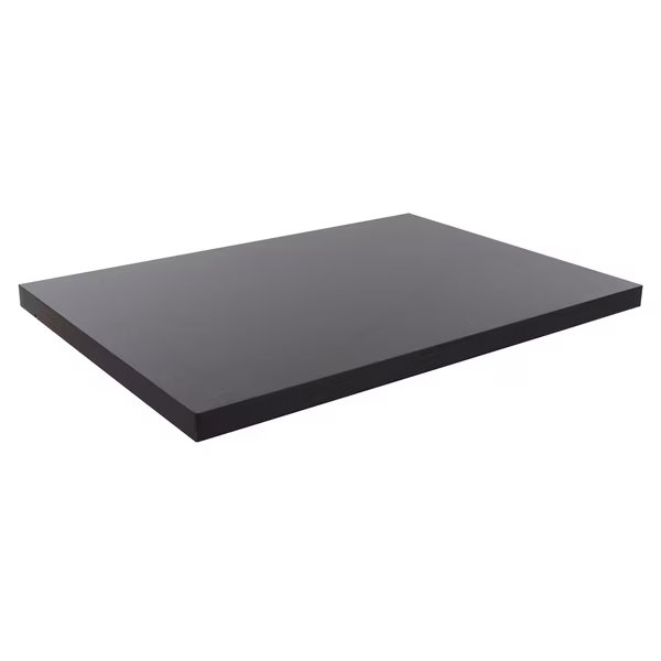 22-3/8''x15-3/4'' Deep Shelf, Black, For Pipeline Wall Units, 2PK, Econoco, Mfr#: PSORSLF24-ML