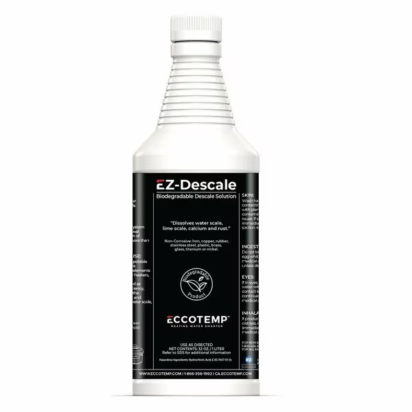 System Descaler Solution 32oz., Eccotemp, Mfr#: EZL32OZ