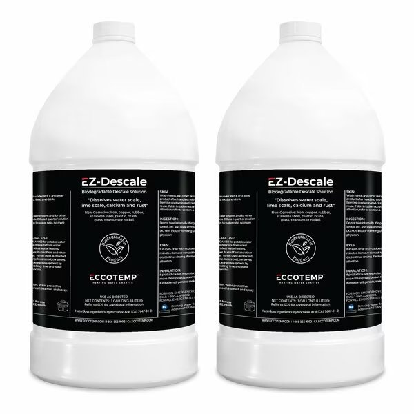 System Descaler Solution - 1 Gal, PK 2, Eccotemp, Mfr#: EZ1GAL-2