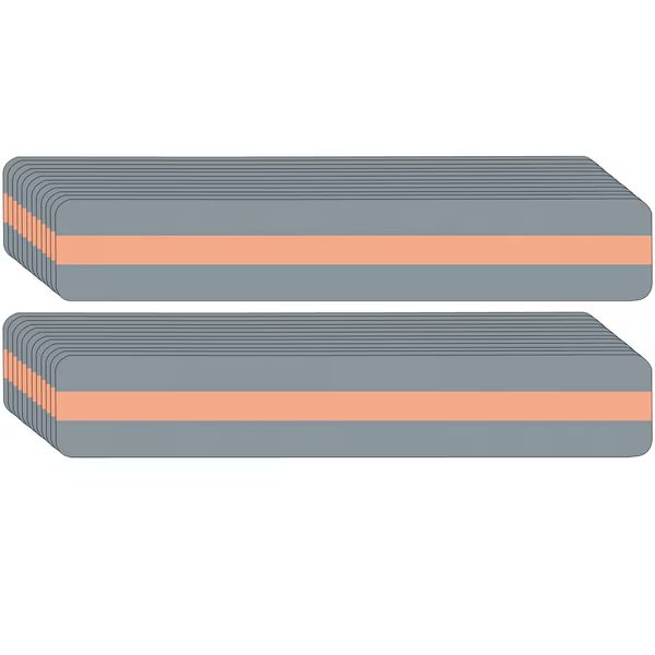 Sentence Strip Reading Guide, 1.25in x 7.25in, Peach, PK24, Ashley Productions, Mfr#: 10811