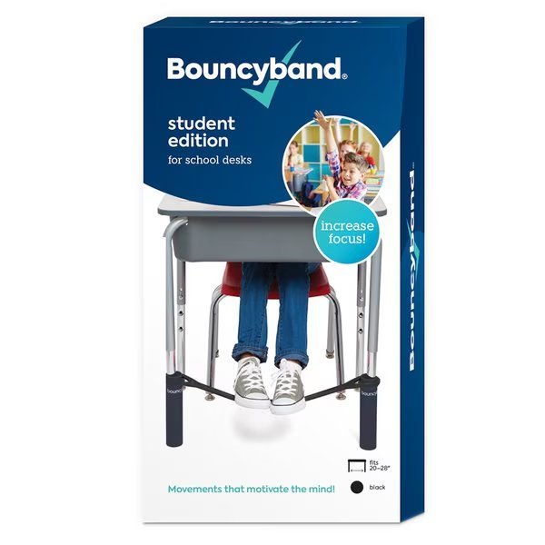 Bouncyband for Desk, Black, Bouncybands, Mfr#: DKBK