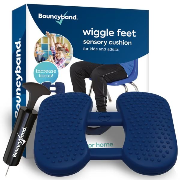 Wiggle Feet Sensory Cushion, Bouncybands, Mfr#: WFBL