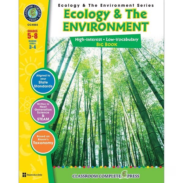 Ecology + The Environment Series, Ecology + Environment Big Book, Classroom Complete Press, Mfr#: 4503