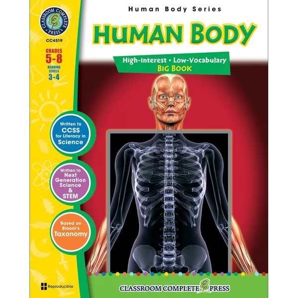 Human Body Big Book, Classroom Complete Press, Mfr#: CC4519