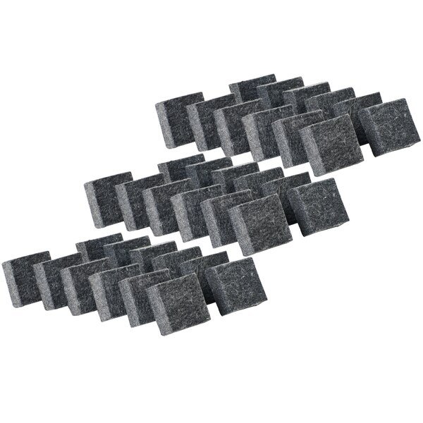 Multi-Purpose Felt Erasers, 2", 12 Per Pack, PK3, Charles Leonard, Mfr#: 74520