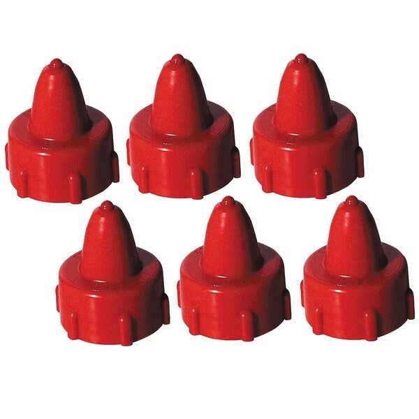 Tap-N-Glue® Glue Cap, Red, 1" Diameter, PK6, Creativity Street, Mfr#: PAC43126